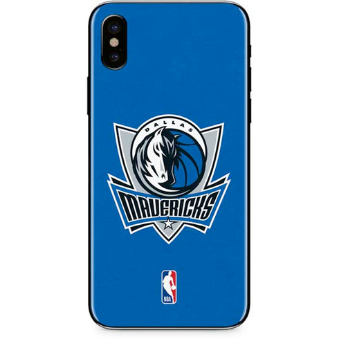 NBA Dallas Mavericks Distressed iPhone XS Skin