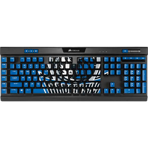 NBA Dallas Mavericks Distressed K95 RGB PLATINUM Mechanical Gaming Keyboard Skin