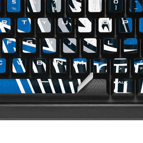 NBA Dallas Mavericks Distressed K95 RGB PLATINUM Mechanical Gaming Keyboard Skin