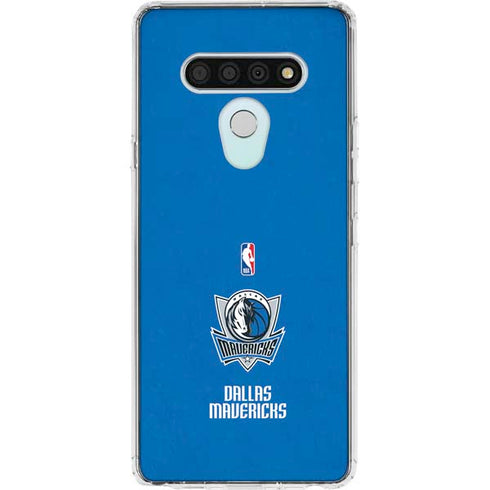 NBA Dallas Mavericks Distressed LG Stylo 6 Clear Case