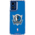 NBA Dallas Mavericks Distressed Moto G 5G (2024) Clear Case
