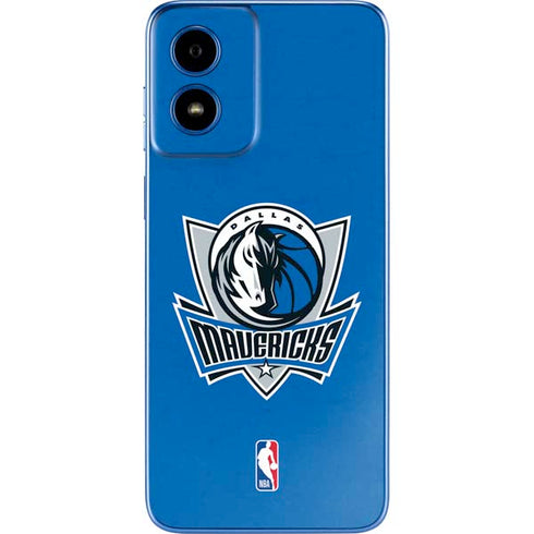 NBA Dallas Mavericks Distressed Moto G Play 4G (2024) Skin