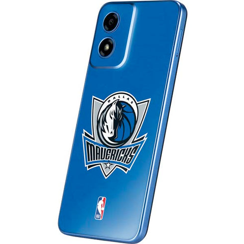 NBA Dallas Mavericks Distressed Moto G Play 4G (2024) Skin