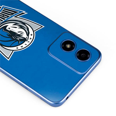 NBA Dallas Mavericks Distressed Moto G Play 4G (2024) Skin