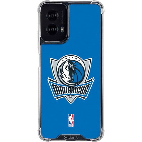 NBA Dallas Mavericks Distressed Moto G Power 5G (2024) Clear Case