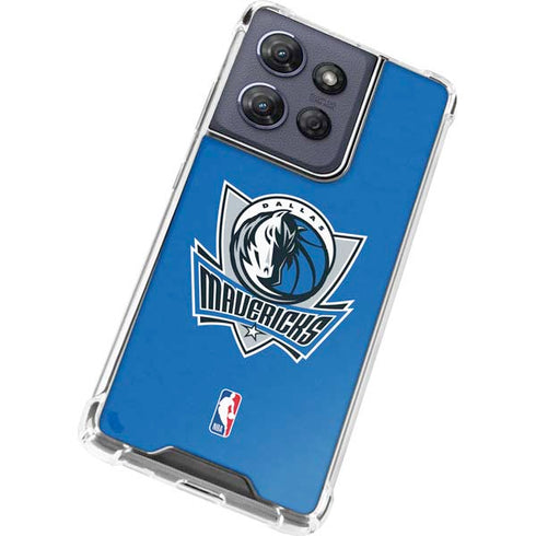 NBA Dallas Mavericks Distressed Moto G Power 5G (2025) Clear Case