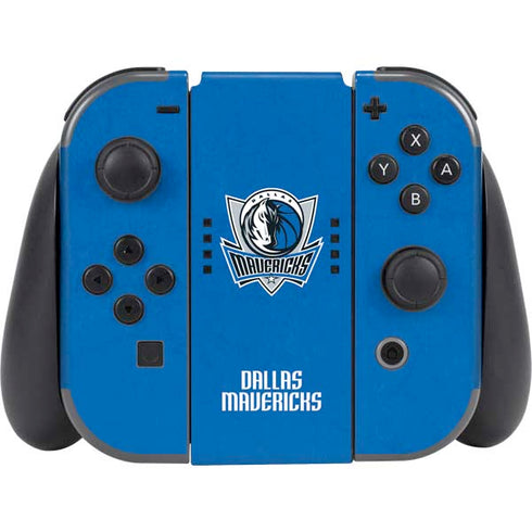 NBA Dallas Mavericks Distressed Nintendo Switch (2017-2021) Joy-Con Controller Skin