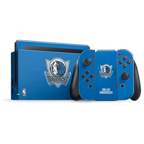 NBA Dallas Mavericks Distressed Nintendo Skins