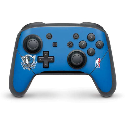 NBA Dallas Mavericks Distressed Nintendo Switch Pro Controller Skin