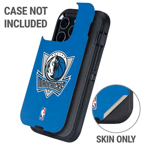 NBA Dallas Mavericks Distressed Otterbox Defender iPhone Skin