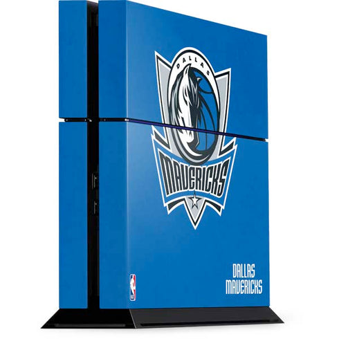 NBA Dallas Mavericks Distressed PS4 Console Skin