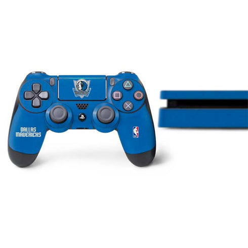 NBA Dallas Mavericks Distressed PS4 Slim Bundle Skin