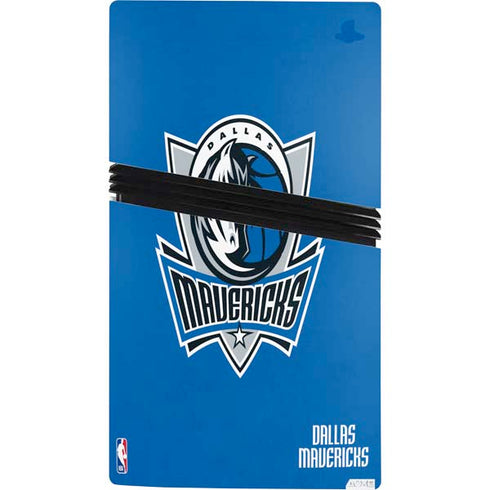 NBA Dallas Mavericks Distressed PS5 Pro Bundle Skin