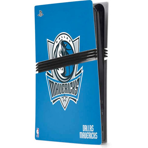 NBA Dallas Mavericks Distressed PS5 Pro Console Skin