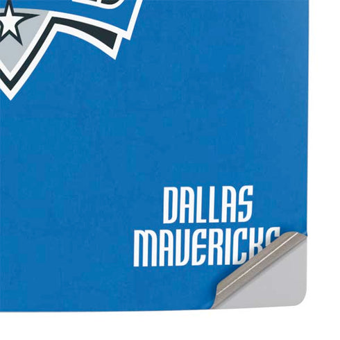NBA Dallas Mavericks Distressed PS5 Pro Console Skin