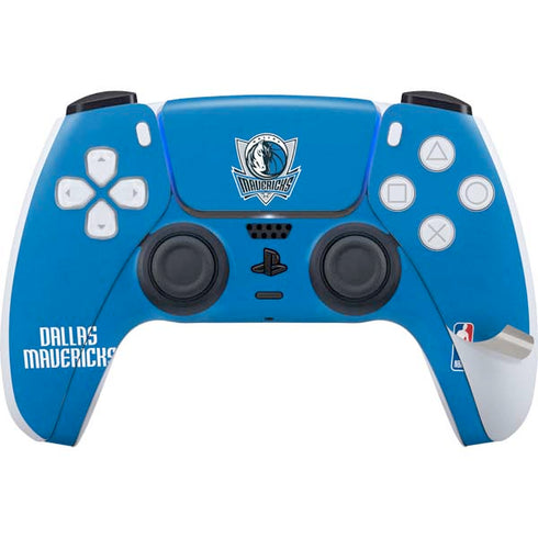 NBA Dallas Mavericks Distressed PS5 Pro Disk Bundle Skin