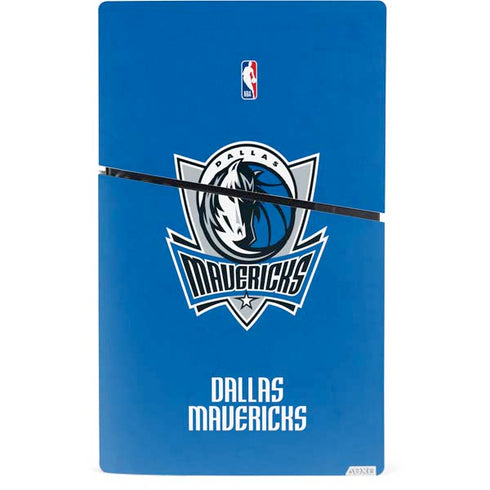 NBA Dallas Mavericks Distressed PS5 Slim Digital Edition Bundle Skin