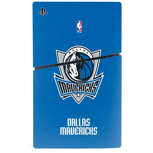 NBA Dallas Mavericks Distressed PS5 Slim Digital Edition Console Skin