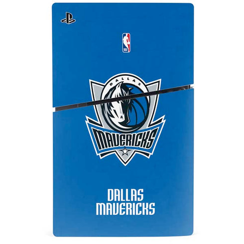 NBA Dallas Mavericks Distressed PS5 Slim Disk Bundle Skin