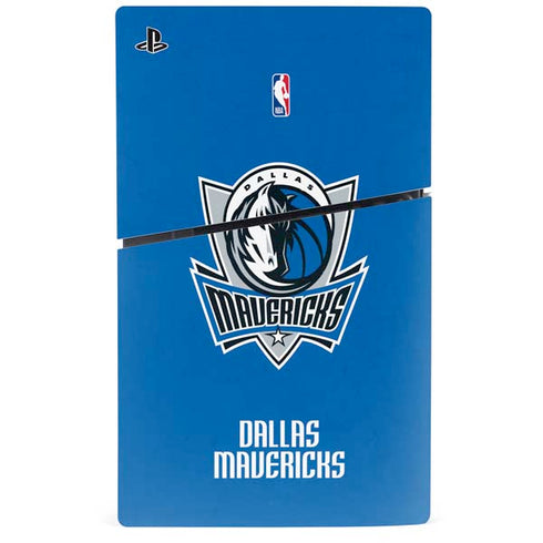 NBA Dallas Mavericks Distressed PS5 Slim Disk Console Skin