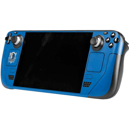 NBA Dallas Mavericks Distressed Steam Deck Handheld Gaming Computer OLED Skin