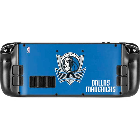 NBA Dallas Mavericks Distressed Steam Deck Handheld Gaming Computer OLED Skin