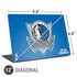 NBA Dallas Mavericks Distressed Universal Laptop 12in (9.8 x 6.8in) Skin