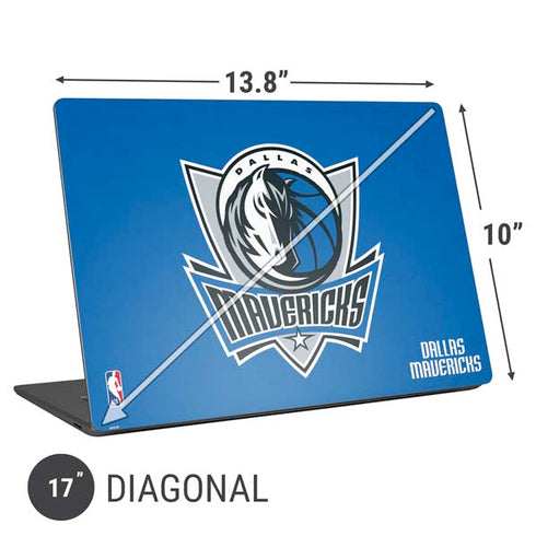 NBA Dallas Mavericks Distressed Universal Laptop 17in (13.8 x 10in) Skin