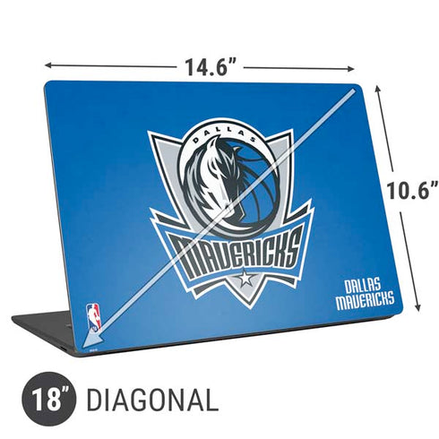 NBA Dallas Mavericks Distressed Universal Laptop 18in (14.6 x 10.6in) Skin