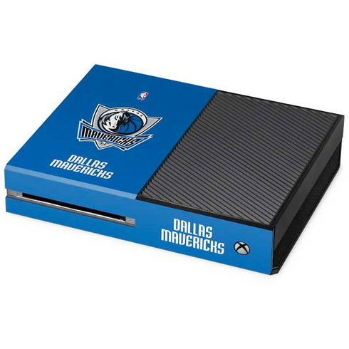 NBA Dallas Mavericks Distressed Xbox One Console Skin