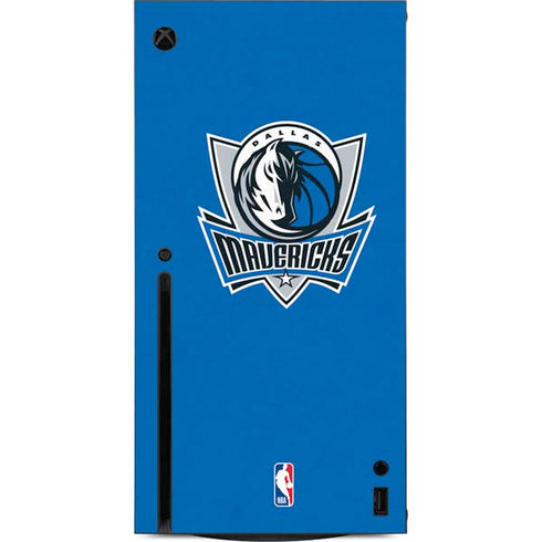 NBA Dallas Mavericks Distressed Xbox Series X Console Skin
