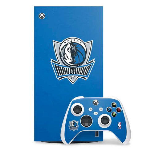 NBA Dallas Mavericks Distressed XBox Series X Digital Edition Bundle Skin
