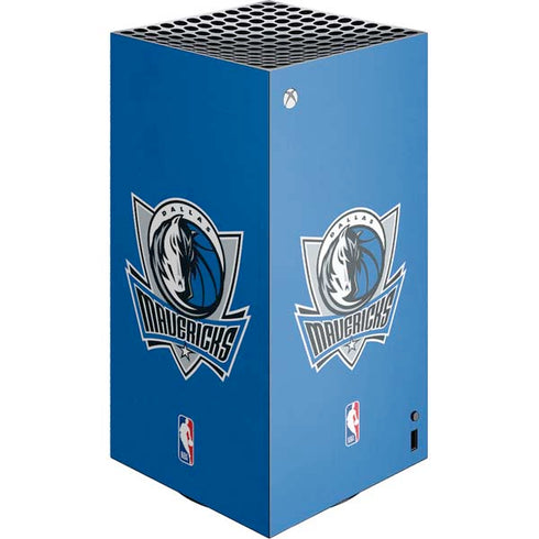 NBA Dallas Mavericks Distressed XBox Series X Digital Edition Console Skin
