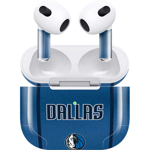 NBA Dallas Mavericks Jersey Apple AirPods (3rd Gen 2021) Skin