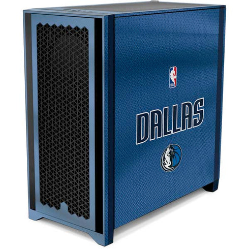 NBA Dallas Mavericks Jersey Corsair 4000D Tempered Glass Mid-Tower ATX Case Skin