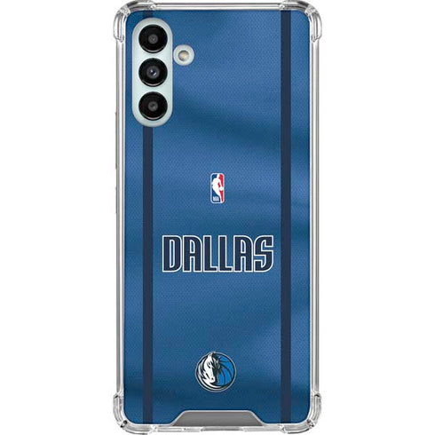 NBA Dallas Mavericks Jersey Galaxy A13 5G Clear Case