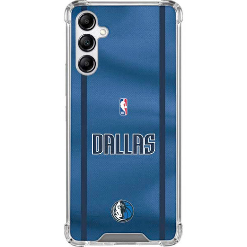 NBA Dallas Mavericks Jersey Galaxy A14 5G Clear Case