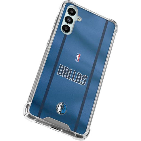 NBA Dallas Mavericks Jersey Galaxy A14 5G Clear Case