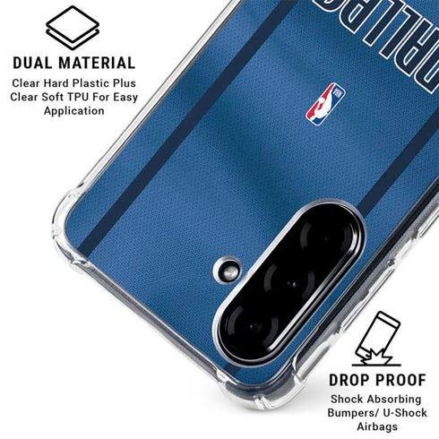 NBA Dallas Mavericks Jersey Galaxy A36 5G Clear Case