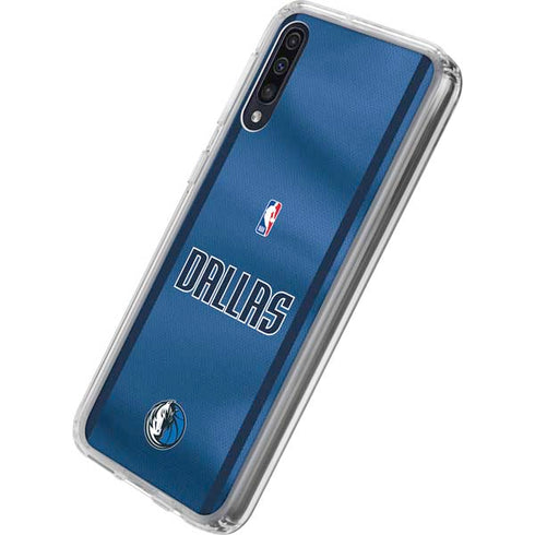 NBA Dallas Mavericks Jersey Galaxy A50 Clear Case