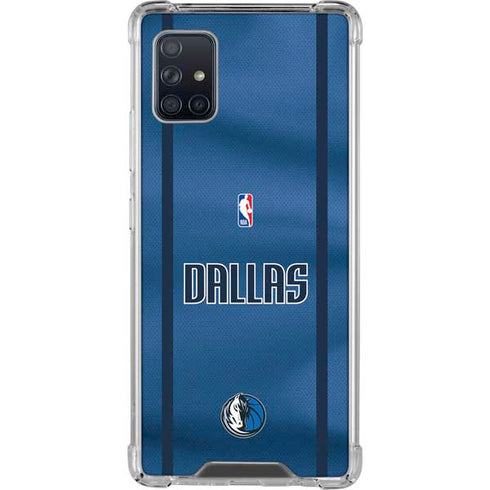 NBA Dallas Mavericks Jersey Galaxy A51 5G Clear Case