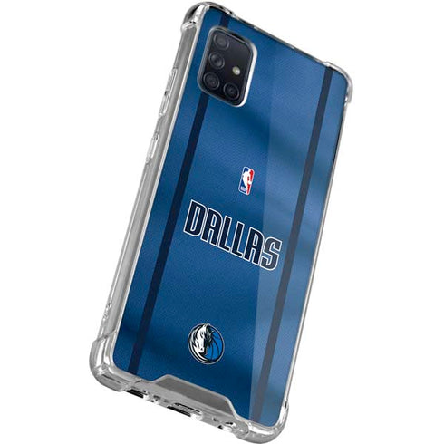 NBA Dallas Mavericks Jersey Galaxy A51 5G Clear Case