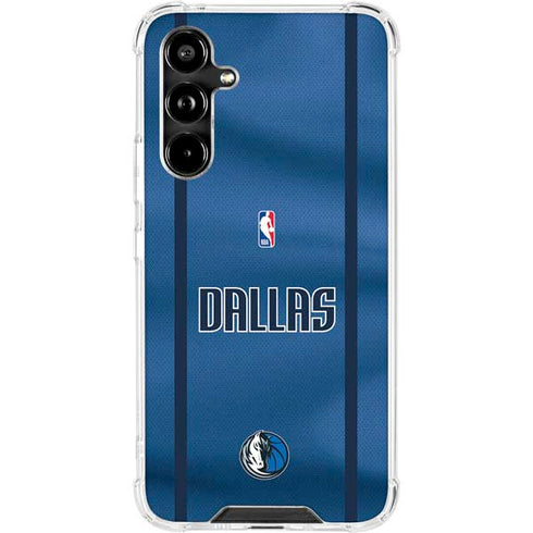NBA Dallas Mavericks Jersey Galaxy A54 5G Clear Case