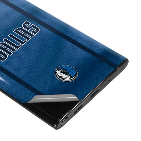 NBA Dallas Mavericks Jersey Galaxy Note 10 Plus Skin