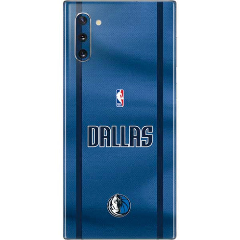 NBA Dallas Mavericks Jersey Galaxy Note 10 Skin