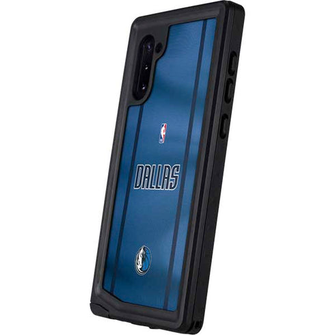 NBA Dallas Mavericks Jersey Galaxy Note 10 Waterproof Case