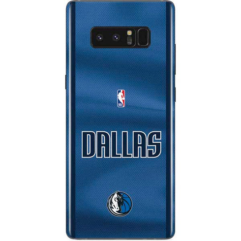 NBA Dallas Mavericks Jersey Galaxy Note 8 Skin