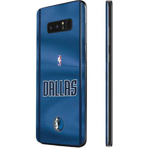 NBA Dallas Mavericks Jersey Galaxy Note 8 Skin
