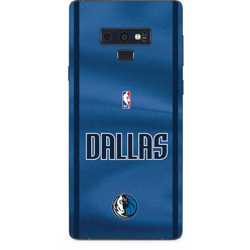 NBA Dallas Mavericks Jersey Galaxy Note 9 Skin