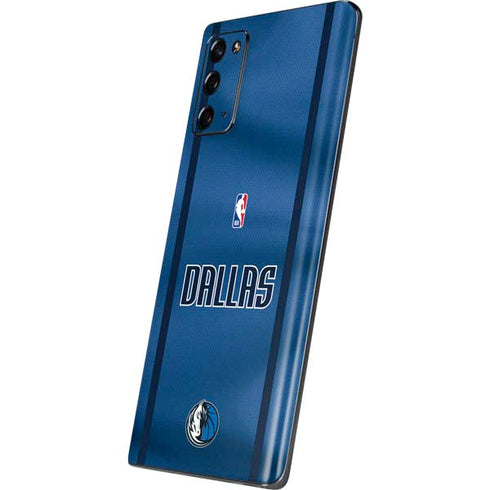 NBA Dallas Mavericks Jersey Galaxy Note20 5G Skin